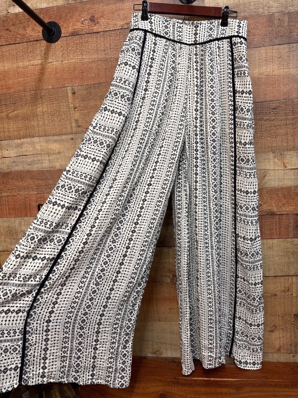 Promsea Aztec Wide Leg Pants Medium